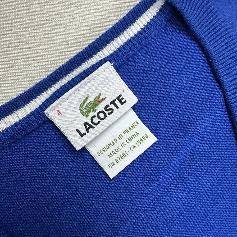 Lacoste neck pullover